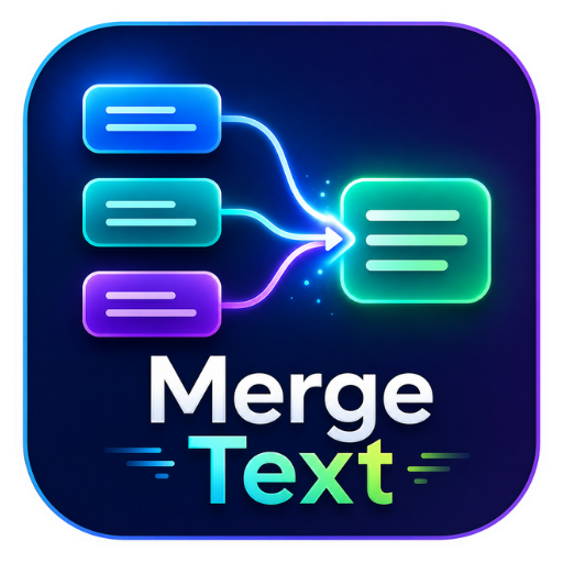 Merge Text Logo